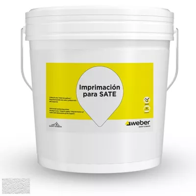 IMPRIMACIÓN DE FONDO WEBER SATE 20 KG BLANCO