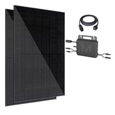 VALE Mini-PV 900-MT8-R Bifaziales Balkonkraftwerk 900W / 800 W