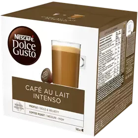 Nescafé Dolce Gusto 16kaps/160g Café au Lait Intenso maitokahvikapseli