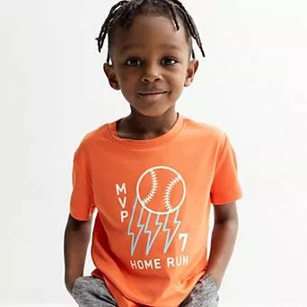 Baby & Toddler Jumping Beans® Short Sleeve Active Graphic Tee