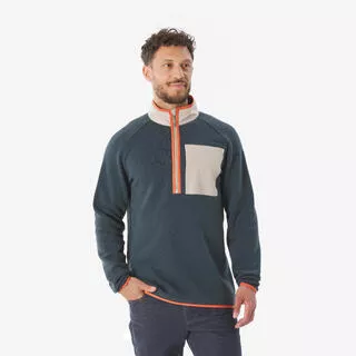QUECHUA Maglione in pile montagna uomo NH500 blu