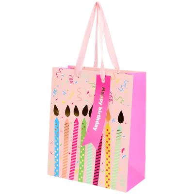 Dárková taška s fólií