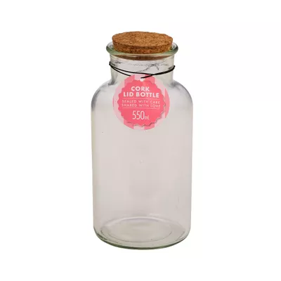 Cork Top Bottle 550mL