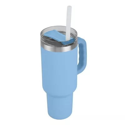 Ozark Trail 40oz Stainless Steel Tumbler, Light Blue