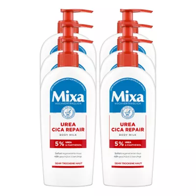 Mixa Bodylotion Cica Repair 250 ml, 6er Pack
