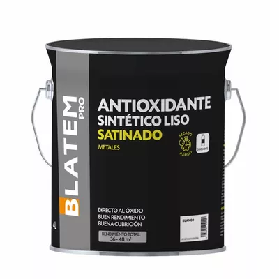 ESMALTE SINTETICO ANTIOXIDANTE BRILLANTE 4L BLANCO