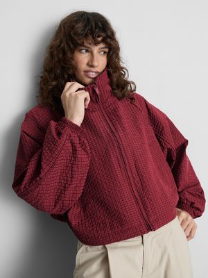 The Primark Scene | Cortavientos corto a cuadros