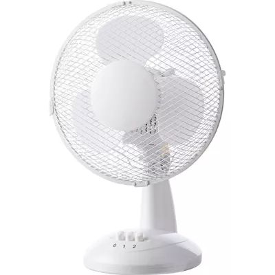 Bordventilator, hvid, 25 W