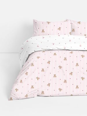 Set de ropa de cama doble con ositos