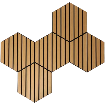 Šestihranné nástěnné panely