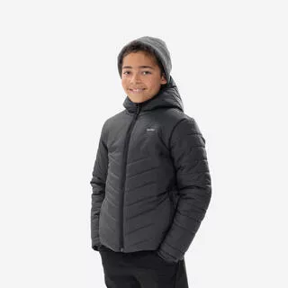 QUECHUA Piumino trekking bambino MH500 grigio