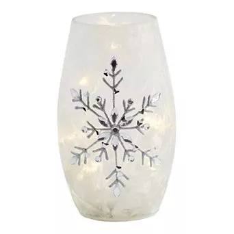 Studio 66 Snowflake Luminaria Decorative Light Table Decor