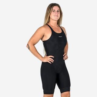 NABAIJI Costume intero pantaloncino donna KAMYLEON GEOL nero