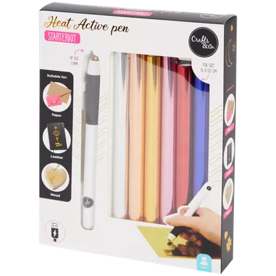 Startovací sada Hot-Foil s perem Crafts & Co