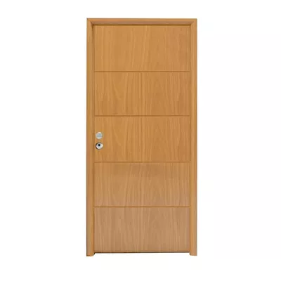 PUERTA ENTRADA RESIDENCIAL PVC ROBLE 91 CM IZQUIERDA
