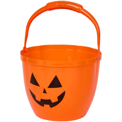 Halloweenský kbelík se světlem