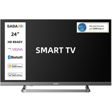 SABA SA24S89VDA SMART TV 24" HD READY, Sistema ope...