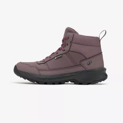 QUECHUA Wanderschuhe Damen halbhoch wasserdicht - NH100 WP violett