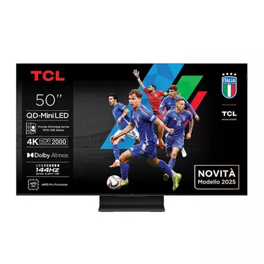 TCL Serie Smart TV QD-MiniLED 4K 50" 50C7K, 144Hz,...