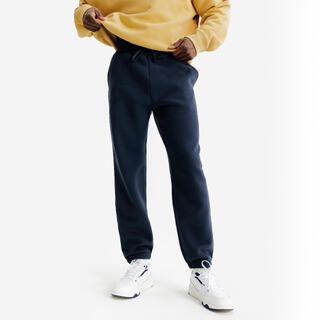 DECATHLON Pantaloni tuta uomo ELEMENTALS flare felpati blu