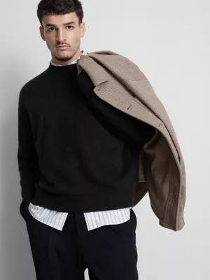 Jersey de cuello redondo