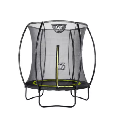 EXIT Silhouette Trampolin + Sicherheitsnetz 183 (6ft)Schwarz