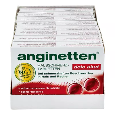 Anginetten dolo akut Kirsche 24 Stück, 8er Pack