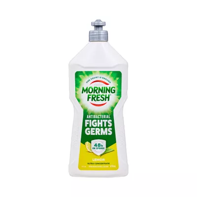 Morning Fresh Dishwashing Liquid Antibacterial Lemon 650mL