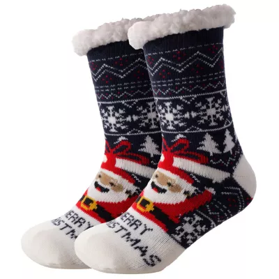 Hyggesokker, julemand, mørkeblå