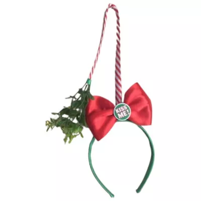 Hårbøjle m/sløjfe og mistelten