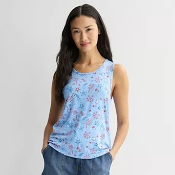 Women's Firework Stars Tank Top