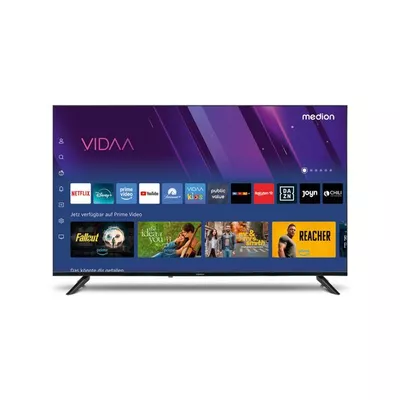 Medion 138,8 cm (55“) Qled Smart TV X15535 (Md33101) – Energieeffizienzklasse E