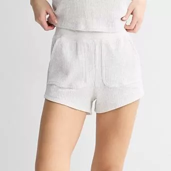 Juniors' SO® Waffle Shorts