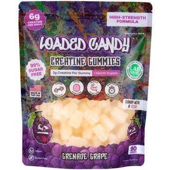 Loaded Candy Sugar Free Creatine Gummies