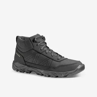 QUECHUA Scarpe montagna uomo NH100 MID nere