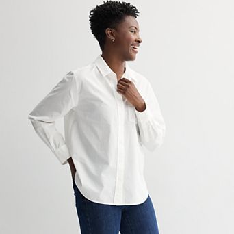 Women's Sonoma Goods For Life® Everyday Button-Up Shirt