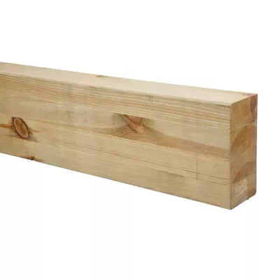 VIGA PINO LAMINADO CON TRATAMIENTO AUTOCLAVE 400X12X6 CM