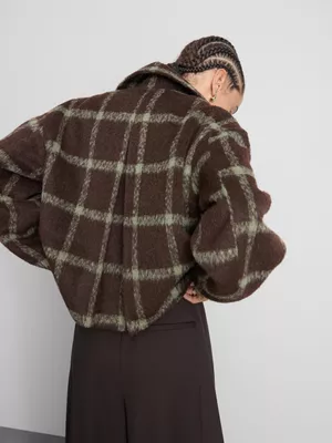 Chaqueta a cuadros de Paula Echevarría