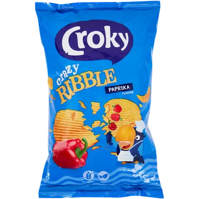 Brambůrky Croky Crazy Ribble Paprika