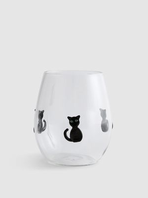 Vaso con motivos de gatos