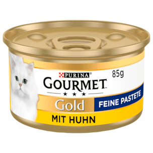 Purina Gourmet Gold Feine Pastete mit Huhn 85g