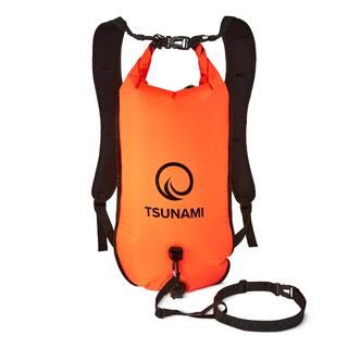 TSUNAMI Boa Gonfiabile Sicurezza TSUNAMI 3in1 Nuoto Acque Aperte Zaino 35L 140N