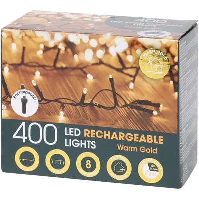 Dobíjecí vánoční osvětlení Luxuriance Lights