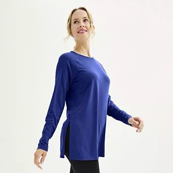 Women's Tek Gear® Long Sleeve Tunic Tee