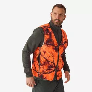 SOLOGNAC Gilet caccia TREEMETIC FLUO compatto silenzioso