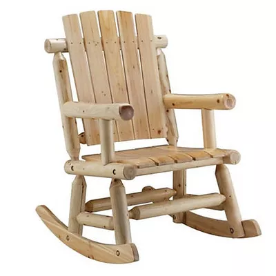 Red Shed Elkin Log Rocker