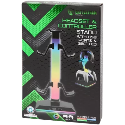 Stojan na headset a ovladače Battletron
