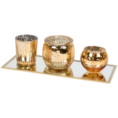 Sada svícnů na čajové svíčky