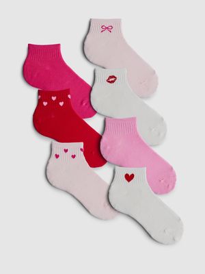 Pack de 7 pares de calcetines de San Valentín