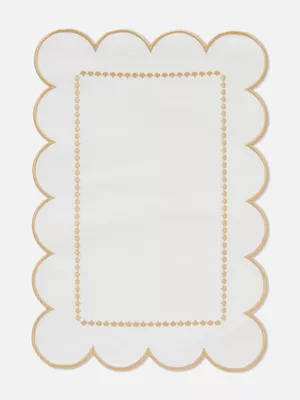 Pack de 2 salvamanteles bordados de The Edit
